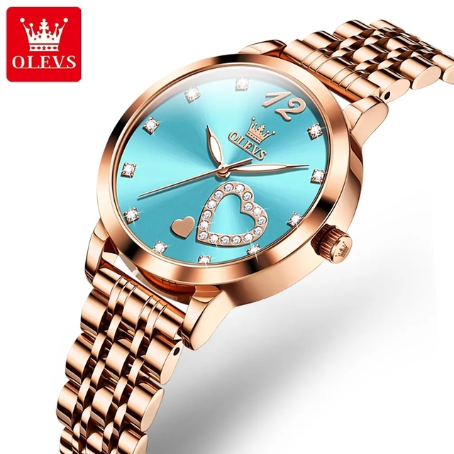 Hot Selling OLEVS Watch 5189 Popular Women's Watch High Quality Stainless Steel Band Quartz Movement 3ATM Waterproof Watches