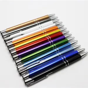 Pen Metal Ballpoint Hot Selling Personalized Advertising Custom Logo Cheap Metal Aluminum Ballpoint Pen For Promotional Gift