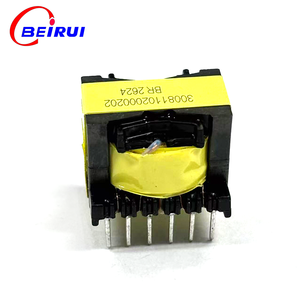 Transformateur BAIRUI série EE BR 2624 multi-contacts vertical traversant à haute fréquence pour onduleur PV, avec fil de cuivre et noyau en ferrite - Product Image 1