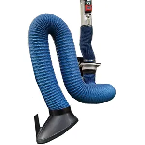 Montaggio a parete tubo flessibile di estrazione della polvere/braccio testa di estrazione della polvere per autoveicoli