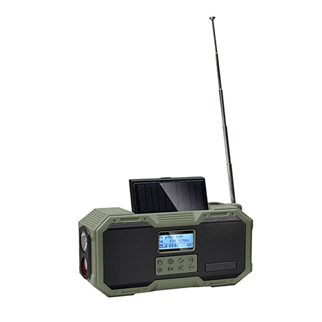 Wb NOAA Emergency Weather Receiver Bt Speaker Android Radios Kayinow Two Way Radio With Powerful Flash Light
