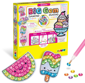 Set di Adesivi Creativi per Arte Diamante e Acchiappasole EBAYRO, Giocattoli per <span class=keywords><strong>Disegno</strong></span> con Grandi Gemme Certificati EN71 per Bambini con Opzione Logo Personalizzato - Product Image 1