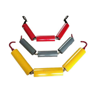 Стальной ленточный конвейер, направляющие ролики, промышленный конвейер, ударное резиновое кольцо, спиральная втулка, Очищающий диск, обратный направляющий ролик - Product Image 6