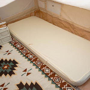 Colchón de camping 2025: Funda individual de algodón resistente a la suciedad, colchón inflable de algodón para exteriores, cubierta doble transpirable. - Product Image 5