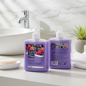 AquaVera Antiseptic Chemical Liquid Hand <b>Wash</b> & <b>Soap</b> with FRUIT MIX ISO 9001 Certified 500 ml for Adults - Product Image 3