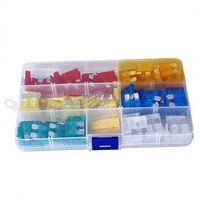 Lot de 120 fusibles pour voiture et camion, type lame de taille moyenne, 5A, 10A, 15A, 20A, 25A, 30A avec clip