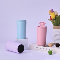 Gobelet isotherme élégant et stylé, portable et réutilisable pour le café et les boissons, idéal pour un usage quotidien