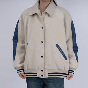 Veste de baseball de qualité supérieure pour hommes, fabricant de vestes varsity en cuir et laine respirantes, grandes tailles, personnalisées pour l'hiver. - Product Image 1