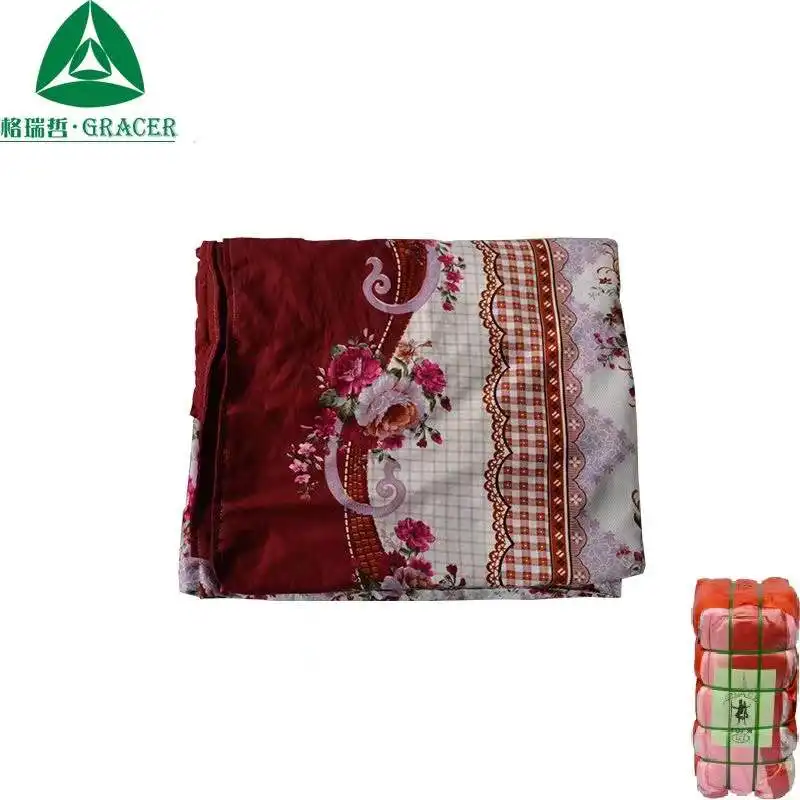 Cobertor segunda mão barato cobertura da cama conjuntos de roupas usadas em recipiente
