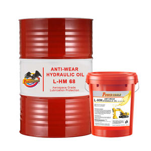 Aceite Hidráulico Power Eagle L-HM 68, Alto Índice de Viscosidad, Fluido Hidráulico Antidesgaste para Caja de Cambios de Excavadora, Maquinaria Industrial - Product Image 2