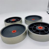 Disque abrasif diamanté électroplaqué haute dureté 150 mm 6 pouces personnalisable OEM pour machine de lapidation