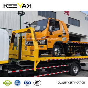 Camion de remorquage puissant ISUZU 190 ch, camion de sauvetage d'urgence 6t, camion de remorquage télécommandé pour le <span class=keywords><strong>transport</strong></span> international de conteneurs - Product Image 4