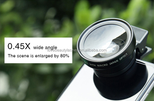 Objectifs <span class=keywords><strong>de</strong></span> caméra grand angle macro 37MM 0.45X 2 accessoires <span class=keywords><strong>photo</strong></span> d'appareil <span class=keywords><strong>photo</strong></span> en 1 - Product Image 4