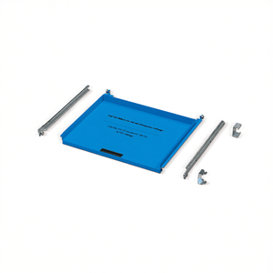 Fami Pull Out Shelf For Full Extension <b>Cabinets</b> 587x475 Mm Dark <b>Grey</b> Ral7000 Tool <b>Cabinet</b> Storage - Product Image 3