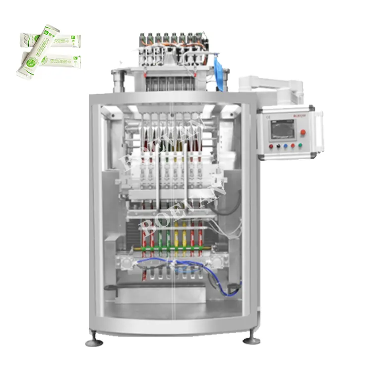 2023 confezionatrici multifunzione ad alta velocità Stick Bag 5g miele caffè zucchero in polvere Multi-lane Stick Packing Machine