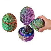 Figura de Dragón de Gemas Articulado, Impresa en 3D con PLA, de Colores Arcoíris, con Gemas de Cristal, Modelo de Juguete Hecho a Mano, Figura de Maternidad