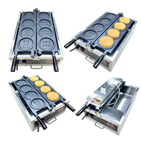 Gaufrier coréen prêt à expédier en stock moule à personnaliser machine à crêpes au fromage