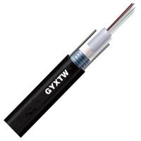 Kabel Serat Optik Berlapis Baja GYXTY Outdoor Central Tube untuk Komunikasi, 4 6 8 12 Core, Promo Hot Sale