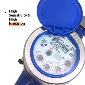 Compteur d'eau chaude et froide domestique 4 points 6 points 1 pouce 15/20/25 fonte acier inoxydable haute sensibilité - Product Image 1