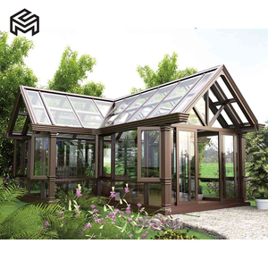 Casas de cristal Habitación de jardín de 4 estaciones Recinto de patio <span class=keywords><strong>Solarium</strong></span> Sunroom - Product Image 3