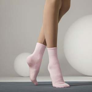 New Style <b>Long</b> Yoga Socks for Women Anti-<b>slip</b> Professional Pilates Socks Calf Socks - Product Image 4
