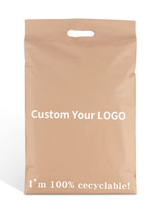 Bolsas de Correo de Polietileno Reciclado Negras con Logotipo Personalizado, Bolsas de Envío para Ropa, Sobres de Polietileno para Envíos - Product Image 2