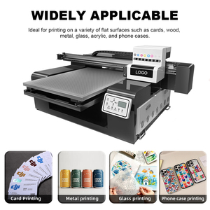 Vielseitig Einsetzbarer 6090 UV DTF Drucker A1 Aufkleber Handyhülle Becher Trophäe Golfbälle Kugelschreiber Holz Druckmaschine - Product Image 3