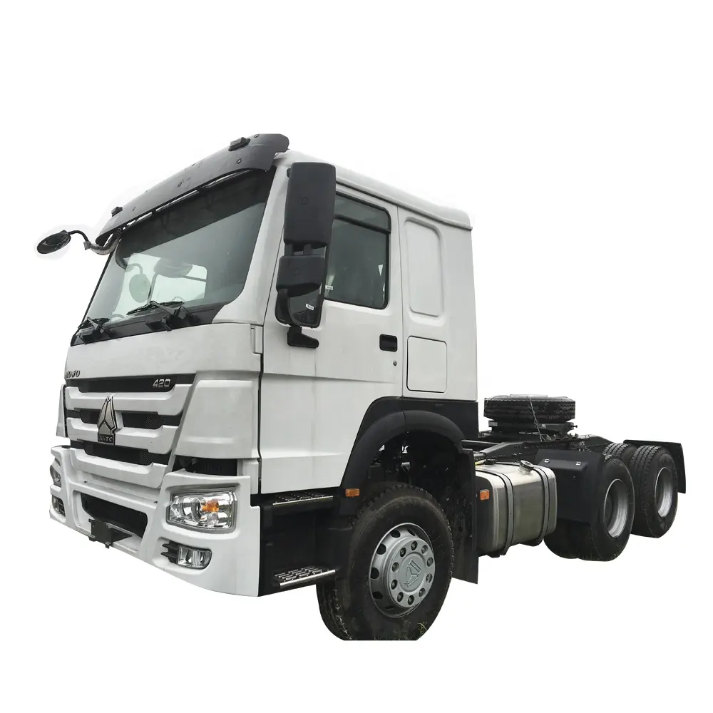 SINOTRUK HOWO 6*4 371hp Sino kepala traktor truk Tracteur Camion Prime Mover dengan harga pabrik yang baik