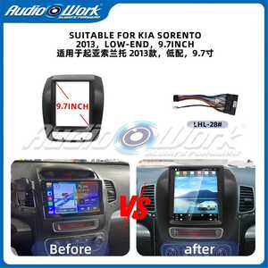 Cadre d'autoradio Android 9,7 pouces économique pour <span class=keywords><strong>Kia</strong></span> Sorento <span class=keywords><strong>2013</strong></span> - Product Image 2