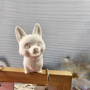 Moules de coulée en résine faits à la main pour bricolage Ins Style ornements décoratifs Silicone Corgi chien moules W0416 outils de gâteau - Product Image 2