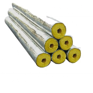 Tuyau de <span class=keywords><strong>laine</strong></span> de fibre de <span class=keywords><strong>verre</strong></span> fabriqué en Chine/isolation de tube pour l'application de toit - Product Image 6