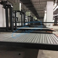 Système de stationnement double pour voitures à entraînement motorisé et machine de stationnement empilable en acier pour une utilisation efficace des places de stationnement