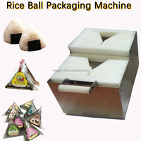 Opération facile Machine de conditionnement Onigiri 220V Machine d'emballage Triangle Onigiri à usage domestique