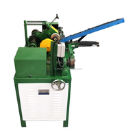 Machine automatique de roulage de filetages pour bases de lampes avec alimentateur vibrant, équipement de formage de filetages de supports d'ampoules de haute précision