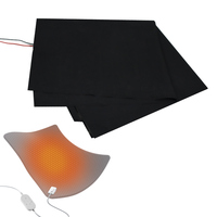 Lámina Calefactora de Grafeno de Fábrica: Voltaje y Tamaño Personalizables a Demanda, Diseño Lavable, Flexible, Elementos Calefactores USB para Ropa