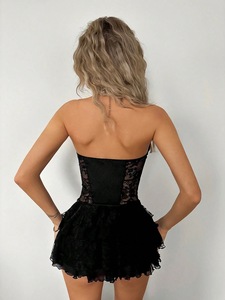 Lencería Sexy de Encaje para Cosplay, Corsé de Encaje, <span class=keywords><strong>Ropa</strong></span> <span class=keywords><strong>Interior</strong></span> Sensual - Product Image 3