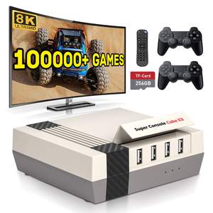 Consola de Juegos Retro Kinhank Super Console Cube X3 de 256 GB y 8K con EmuElec, Android 9, TV Gaming, BT Inalámbrico - Product Image 1