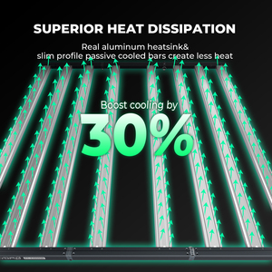 Lámpara LED de Cultivo de Espectro Completo Mars Hydro FC-E1000W de 1000W, Nueva Versión Comercial, Regulable, CO2 Plus, Red BridgeLux - Product Image 5
