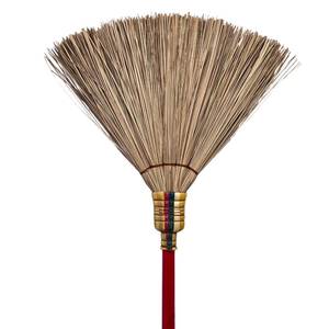 Escoba de coco natural con mango de madera para jardín exterior, escoba indonesiana Lidi - Product Image 4