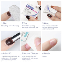 VENALISA Serviettes Non-Tissées Anti-Peluche pour Dégraissant Gel, Dissolvant Vernis à Ongles et Nettoyant Manucure