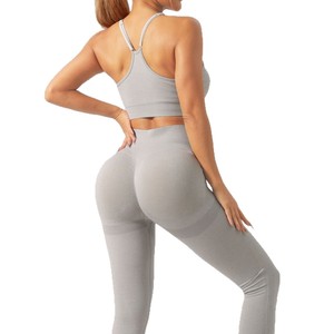 Pantalons <span class=keywords><strong>de</strong></span> yoga <span class=keywords><strong>de</strong></span> fitness taille haute pour femmes, leggings <span class=keywords><strong>de</strong></span> sport pour la salle <span class=keywords><strong>de</strong></span> sport, taille plus, uni, anti-<span class=keywords><strong>cellulite</strong></span>, respirant, séchage rapide - Product Image 1