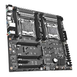 Placa base con doble procesador X99, 8 puertos NVMe, Chipset C612, placa base SATA, compatible con disco duro de 256GB, Daul Plus en venta - Product Image 1