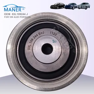 Maner thời gian tensioner ròng rọc vành đai tensioner mang 03l109244j cho Audi A3 A4 VW amarok Golf Jetta vận chuyển 2.0 tDi