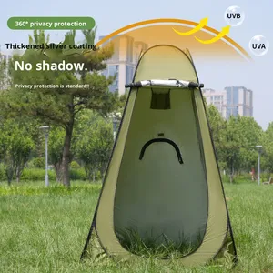 Outdoor Portable Privacy Instant Shower <strong>Tent</strong> Window Pop-Up Design Four-Season Polyester Easy Install Camping Toilet Shower <strong>Tent</strong> - Product Image 3