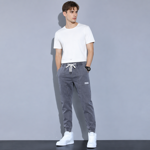 <span class=keywords><strong>Jeans</strong></span> Casuales de Mezclilla para Hombre, Cintura Media, Corte Recto, Verano, Lavado Medio, al <span class=keywords><strong>por</strong></span> <span class=keywords><strong>Mayor</strong></span> - Product Image 5