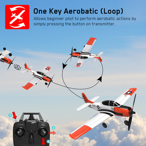 Avion radiocommandé RC Park <span class=keywords><strong>Flyer</strong></span> T28 Trojan facile à piloter, 4 canaux, pour débutants, avec stabilisateur gyroscopique 761-9 - Product Image 2