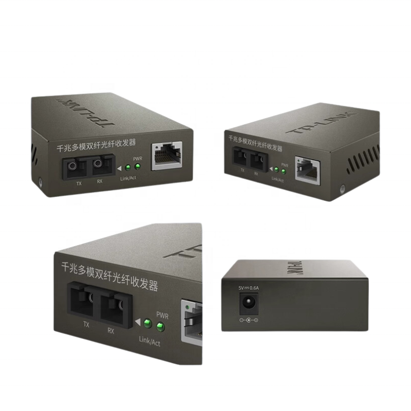 1pair TP-LINK TL-MC210CS 1000M SC 20km Singlemode fiber media converter · image 4