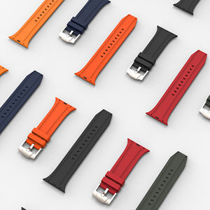 RYBスポーツFKMフルオロエラストマー時計バンド<span class=keywords><strong>Apple</strong></span> <span class=keywords><strong>Watch</strong></span>用Ultra 49mm 45mm、Iwatchシリーズ9/8/7/6/SE用プレミアム手首ストラップ - Product Image 2