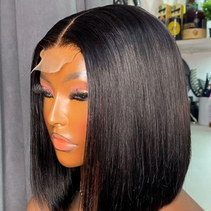 Vente en gros <span class=keywords><strong>Cheveux</strong></span> Bruts Vietnamiens 13x4 Court Bob Lace Front Perruques Cuticule <span class=keywords><strong>Cheveux</strong></span> Alignés Perruque Sans Colle Porter et Aller hd Lace Frontal Perruques - Product Image 1