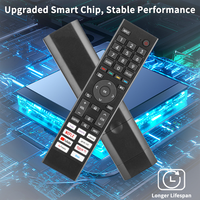 Télécommande CT-8575 CT8575 pour Toshiba, télécommande pour téléviseur intelligent Toshiba CT8575